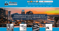 Desktop Screenshot of expresslocksmithfl.com